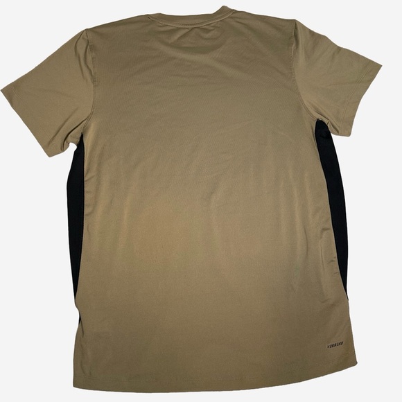 Adidas Olive Green Aeroready Performance T-Shirt - Picture 4 of 5